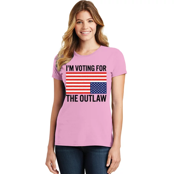 IM Voting For The Outlaw Women's T-Shirt