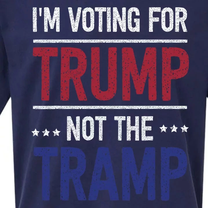 IM Voting For Trump Not The Tramp Sueded Cloud Jersey T-Shirt