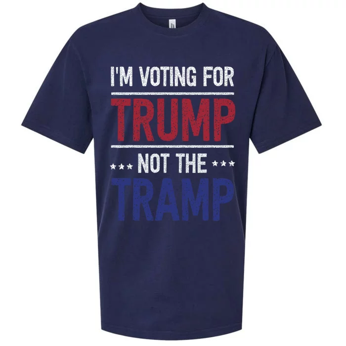 IM Voting For Trump Not The Tramp Sueded Cloud Jersey T-Shirt