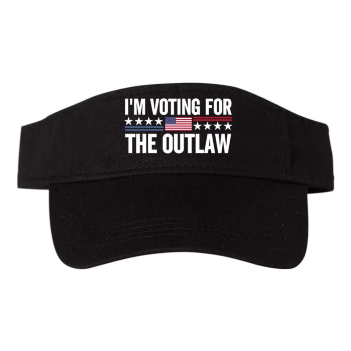 IM Voting For The Outlaw 2024 Valucap Bio-Washed Visor