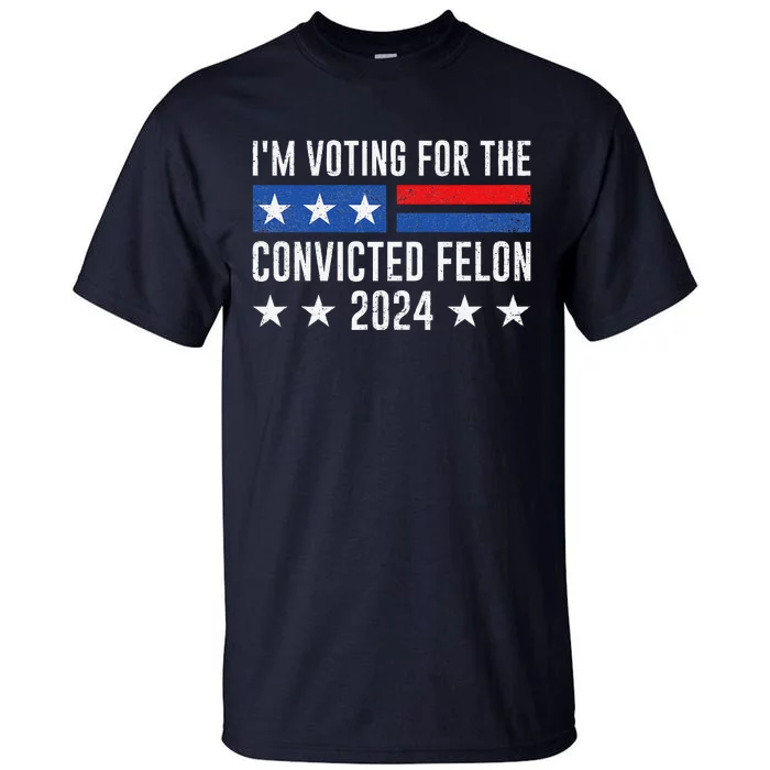 IM Voting Felon 2024 Voting For FeloniM Voting Felon Tall T-Shirt