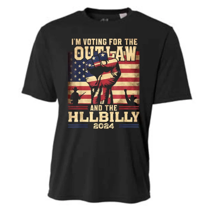 IM Voting For The Outlaw And The Hillbilly 2024 Cooling Performance Crew T-Shirt