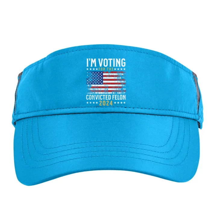 IM Voting Felon 2024 Voting For Felon S IM Voting Felon Adult Drive Performance Visor