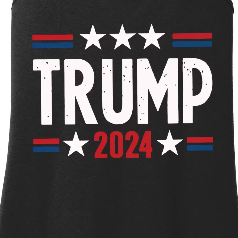 Im Voting For The Felon Trump For President 2024 Ladies Essential Tank