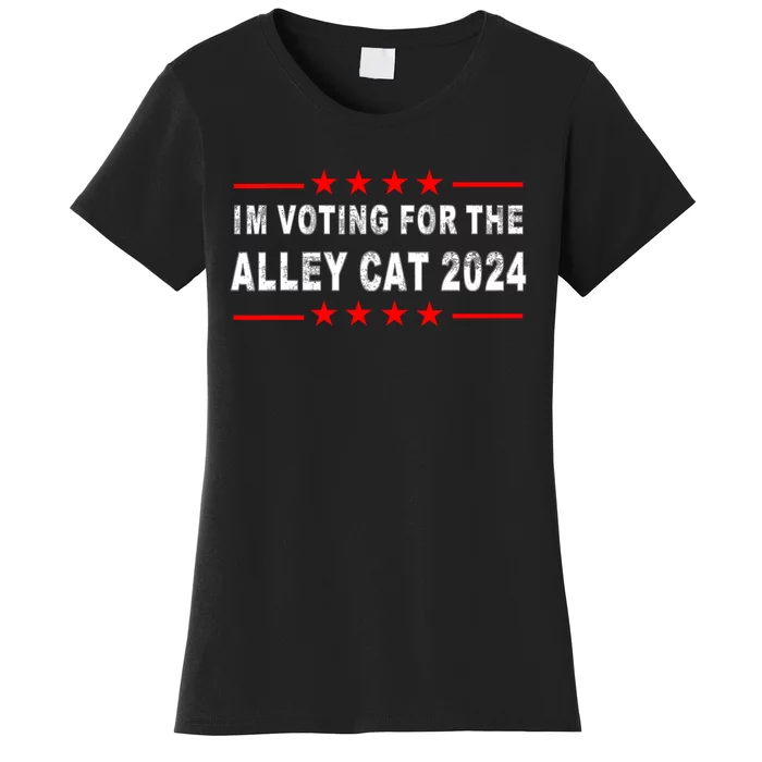 IM Voting For The Alley Cat 2024 Women's T-Shirt