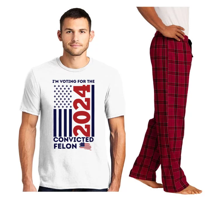 IM Voting For The Convicted Felon Pajama Set