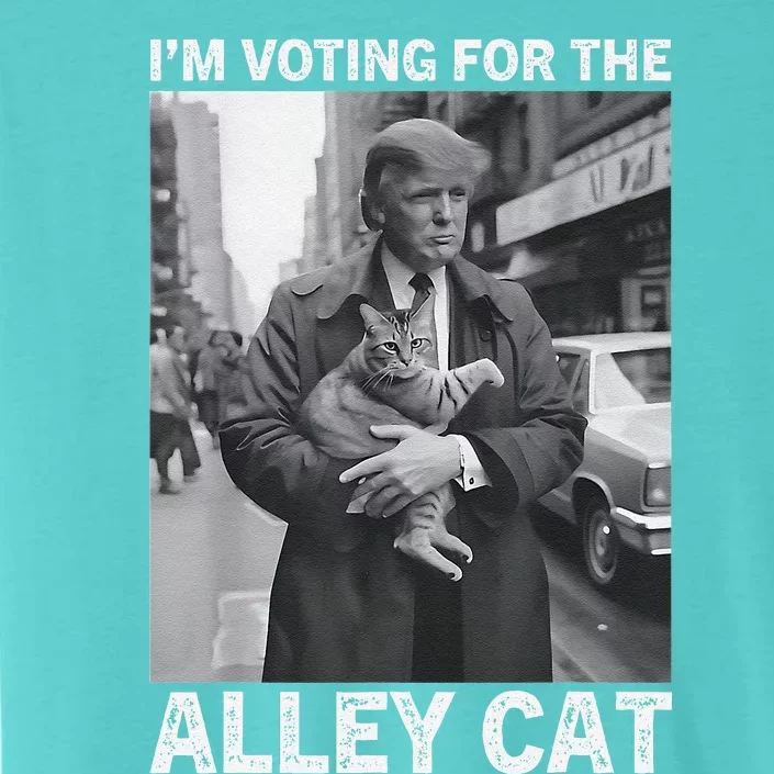 IM Voting For The Alley Cat Biden Trump Election Debate 24 ChromaSoft Performance T-Shirt