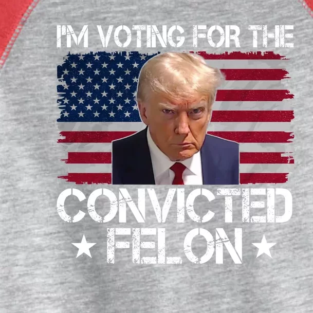 Im Voting For A Convicted Felon Toddler Fine Jersey T-Shirt