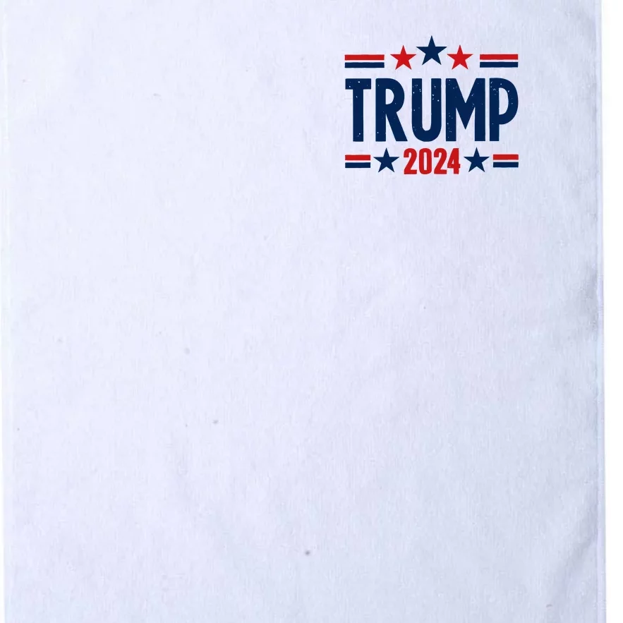 Im Voting For The Felon Trump 2024 Election (Front And Back) Front & Back Platinum Collection Golf Towel