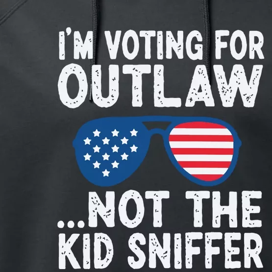 Im Voting For The Outlaw Not Sniffer Performance Fleece Hoodie