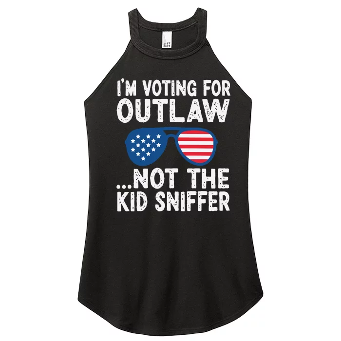 Im Voting For The Outlaw Not Sniffer Women’s Perfect Tri Rocker Tank