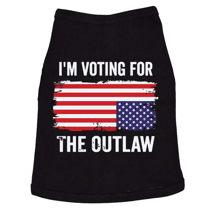 IM Voting For The Outlaw President Trump Doggie Tank