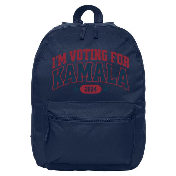 IM Voting For Kamala Harris Election 16 in Basic Backpack