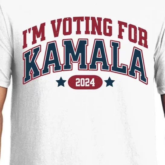 IM Voting For Kamala Harris Election Pajama Set