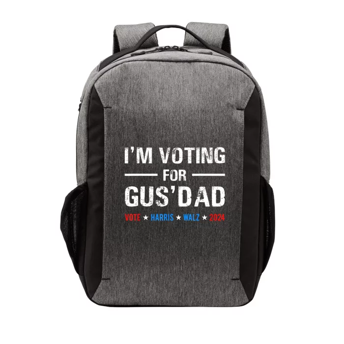 IM Voting For Gus Dad Vote Harris Walz 2024 Vector Backpack