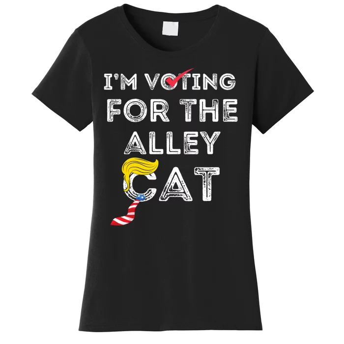 IM Voting For The Alley Cat 2024 Women's T-Shirt