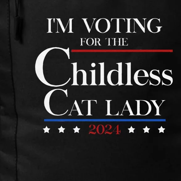 IM Voting For The Childless Cat Lady Vote For Kamala Daily Commute Backpack