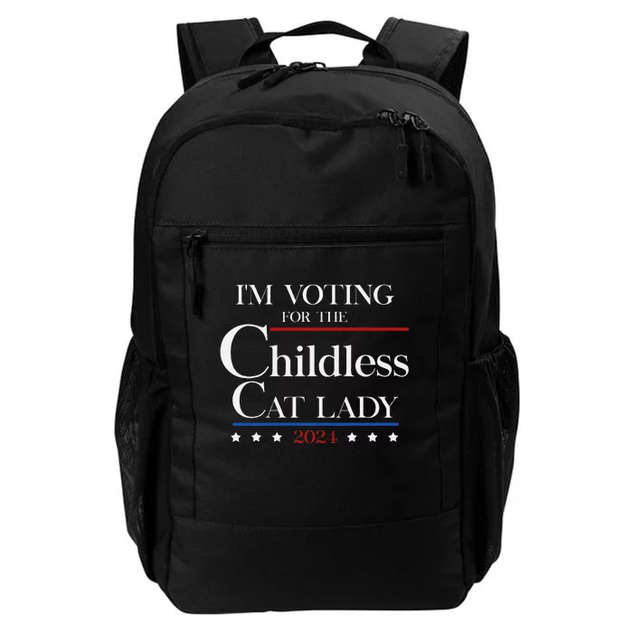 IM Voting For The Childless Cat Lady Vote For Kamala Daily Commute Backpack