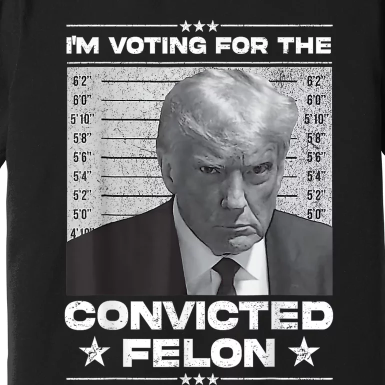 IM Voting For The Convicted Felon Premium T-Shirt