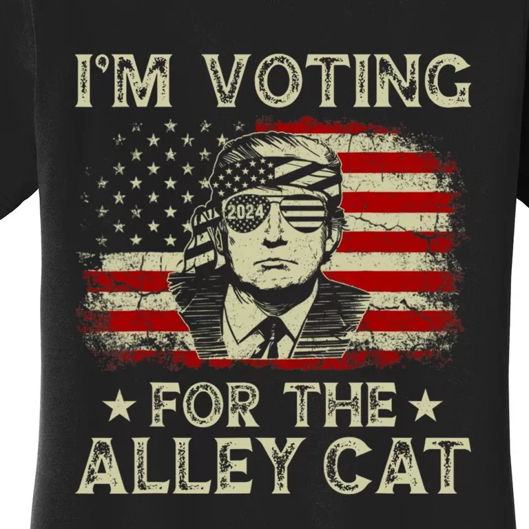 IM Voting For The Alley Cat 2024 Women's T-Shirt