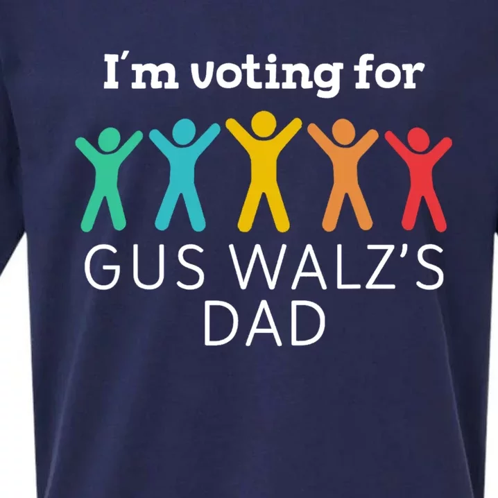 IM Voting For Gus Walz Dad Harris Walz 2024 Sueded Cloud Jersey T-Shirt