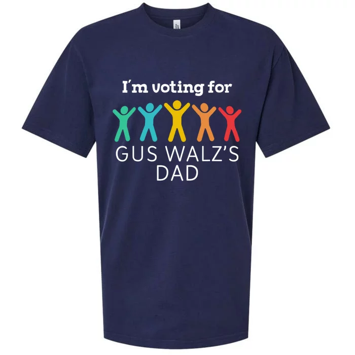 IM Voting For Gus Walz Dad Harris Walz 2024 Sueded Cloud Jersey T-Shirt