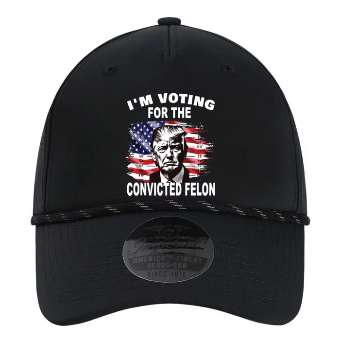 Im Voting For The Convicted Felon 2024 Funny Pro Trump Performance The Dyno Cap