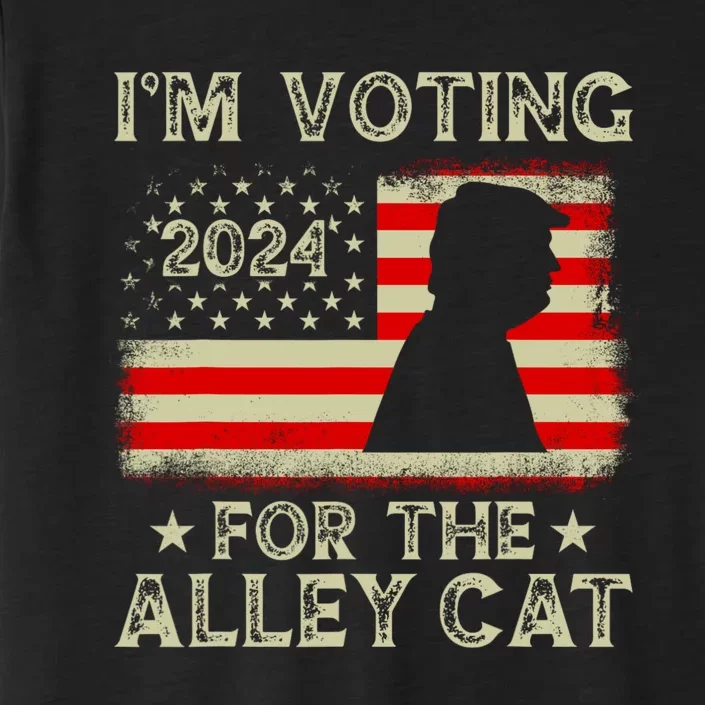 IM Voting For The Alley Cat 2024 ChromaSoft Performance T-Shirt