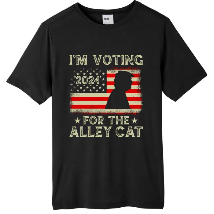 IM Voting For The Alley Cat 2024 ChromaSoft Performance T-Shirt