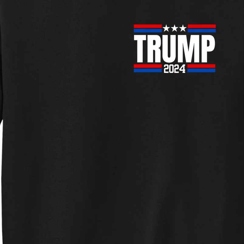 IM Voting For The Felon Trump For President 2024 Front & Back Sweatshirt