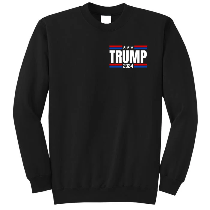 IM Voting For The Felon Trump For President 2024 Front & Back Sweatshirt