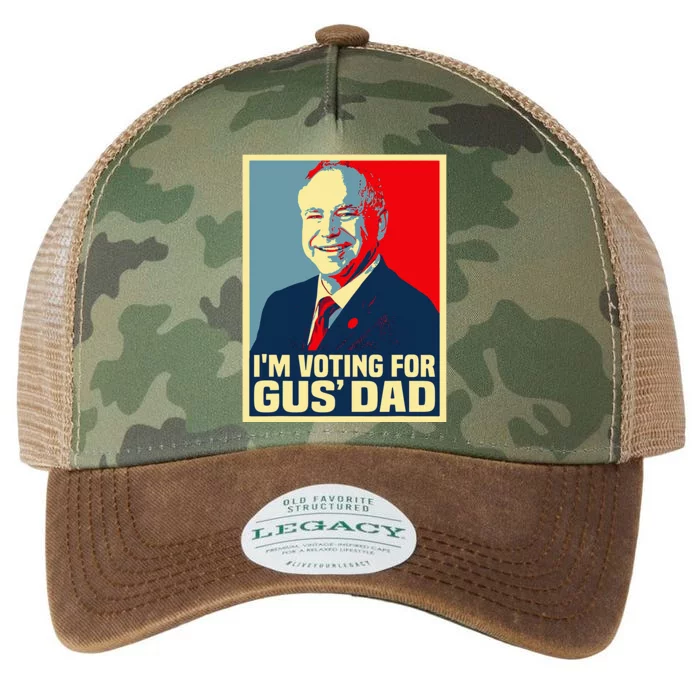 IM Voting For Gus Dad Vote Tim Walz 2024 Waltz Legacy Tie Dye Trucker Hat