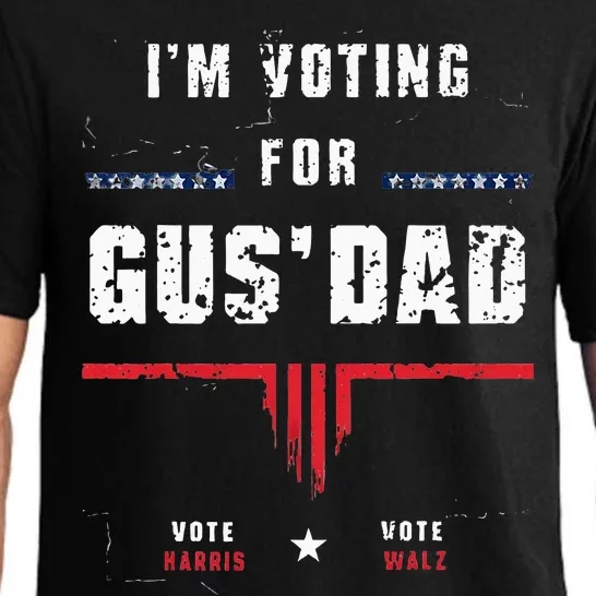 IM Voting For Gus Dad Harris Waltz Pajama Set