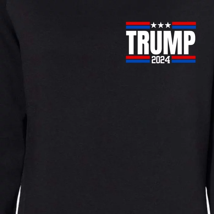 IM Voting For The Felon Trump For President 2024 Trump Nation Mugshot 47 Front & Back Womens California Wash Sweatshirt