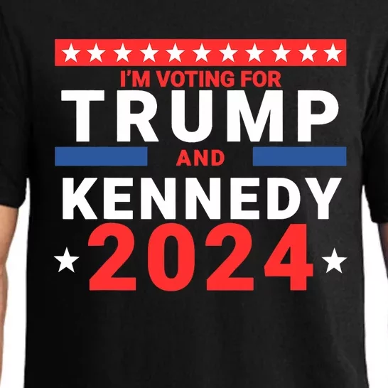 IM Voting For Trump And Kennedy 2024 Pajama Set