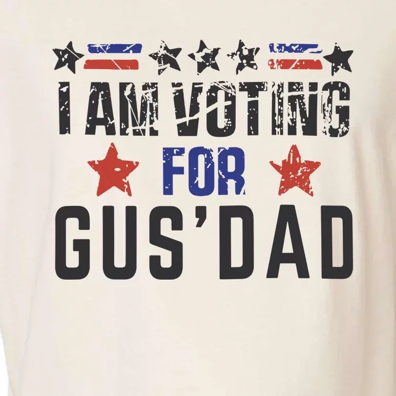 IM Voting For Gus Dad Gus Walz Tim Walz Garment-Dyed Women's Muscle Tee