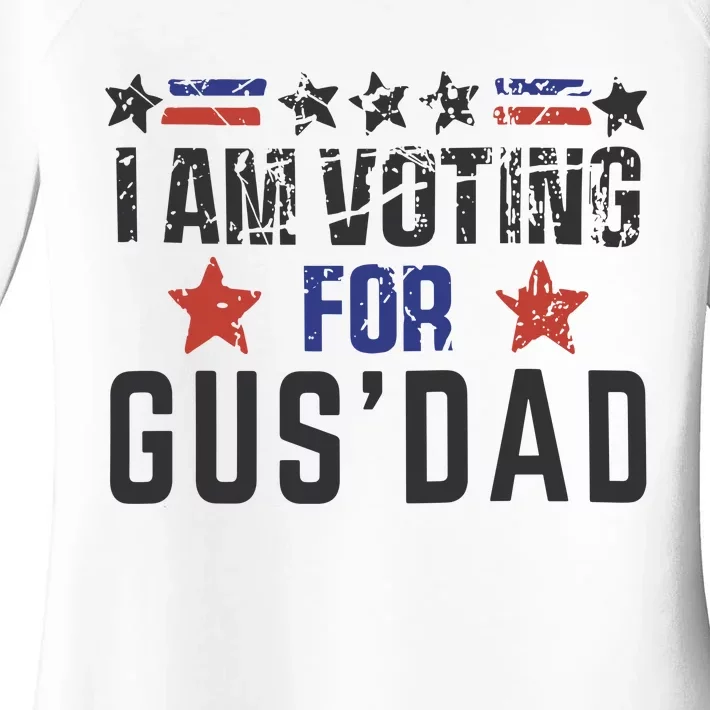 IM Voting For Gus Dad Gus Walz Tim Walz Women's Perfect Tri Tunic Long Sleeve Shirt