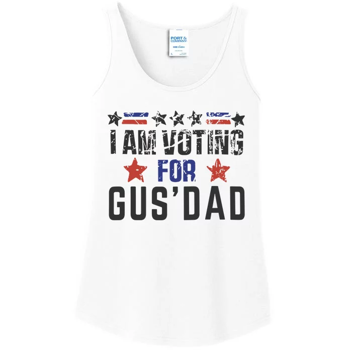 IM Voting For Gus Dad Gus Walz Tim Walz Ladies Essential Tank