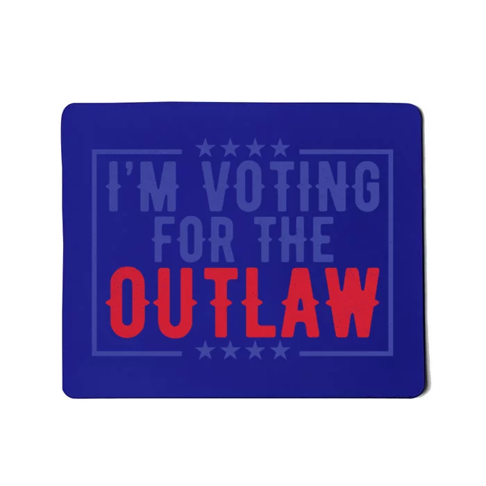 IM Voting For The Outlaw Donald Trump Gift Mousepad