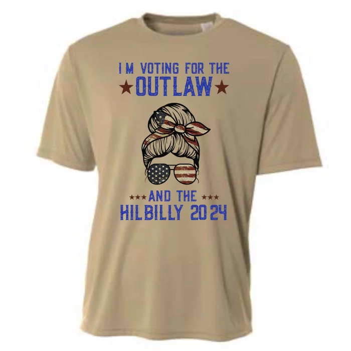 IM Voting For The Outlaw And The Hillbilly 2024 Cooling Performance Crew T-Shirt