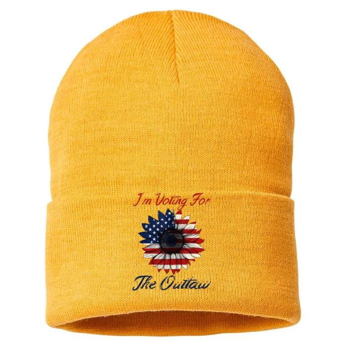 IM Voting For The Outlaw Sustainable Knit Beanie