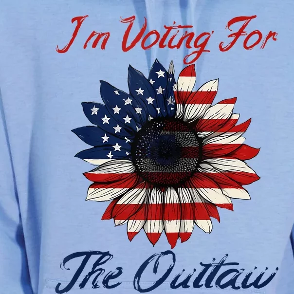 IM Voting For The Outlaw Unisex Surf Hoodie