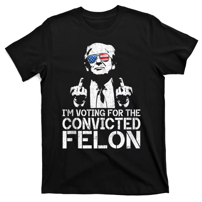 IM Voting For The Outlaw Wanted For President Funny T-Shirt