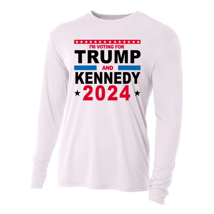 Im Voting For Trump And Kennedy 2024 Election Cooling Performance Long Sleeve Crew