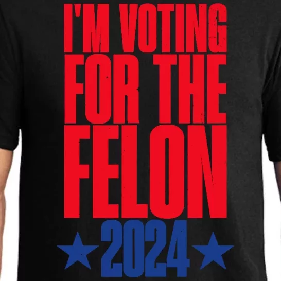 IM Voting For The Trump Felon Conviction 2024 Pajama Set