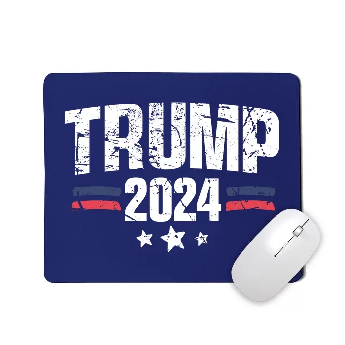 Im Voting For The Felon Grunge Front And Back Design Front & Back Mousepad