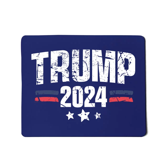 Im Voting For The Felon Grunge Front And Back Design Front & Back Mousepad