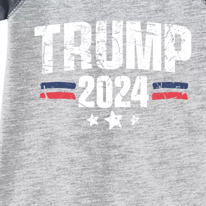 Im Voting For The Felon Grunge Front And Back Design Front & Back Infant Baby Jersey Bodysuit