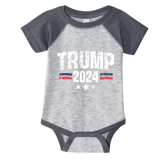 Im Voting For The Felon Grunge Front And Back Design Front & Back Infant Baby Jersey Bodysuit