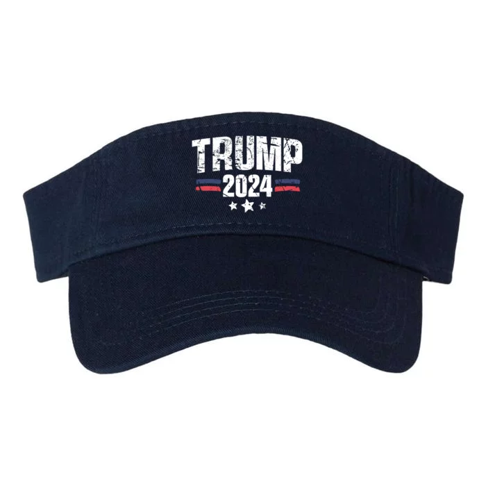 Im Voting For The Felon Grunge Front And Back Design Front & Back Valucap Bio-Washed Visor